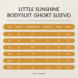 Little Sunshine Baby Gift Set With Personalised Romper