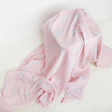 Organic Cotton Bamboo Swaddle Mini Lop Bunny