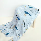 Organic Cotton Bamboo Swaddle Starry Ocean