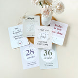 Pregnancy Milestone Cards